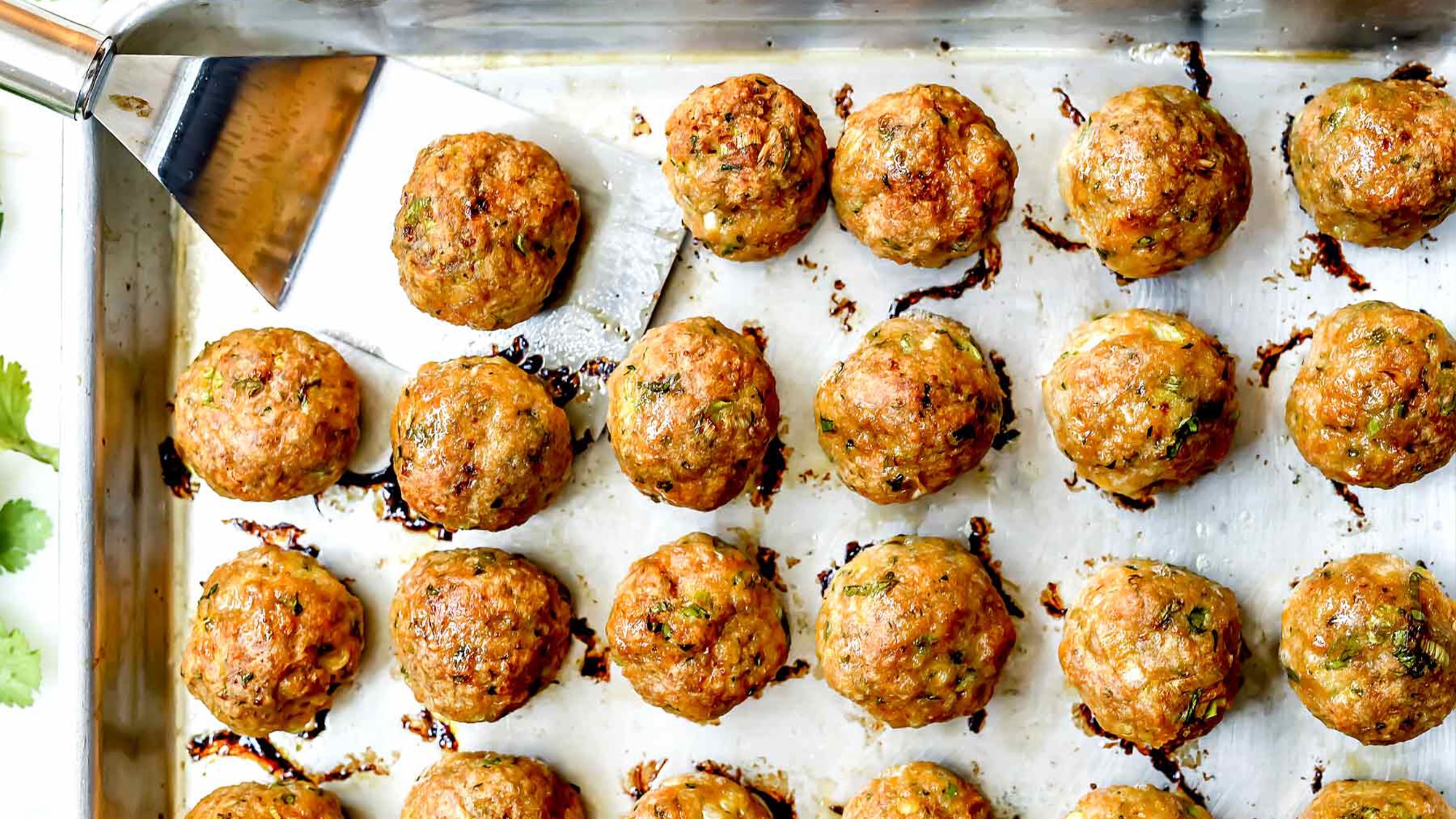 Oven Baked Turkey Meatballs